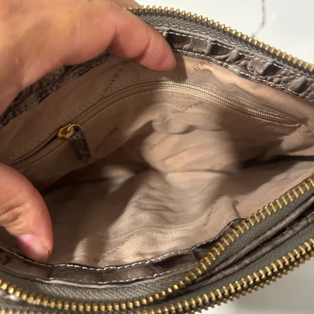 Brahmin Double Zip Melbourne Clutch